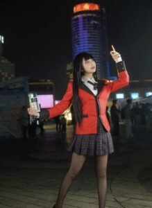 Ảnh yumeko cosplay ánh nhìn nguy hiểm
