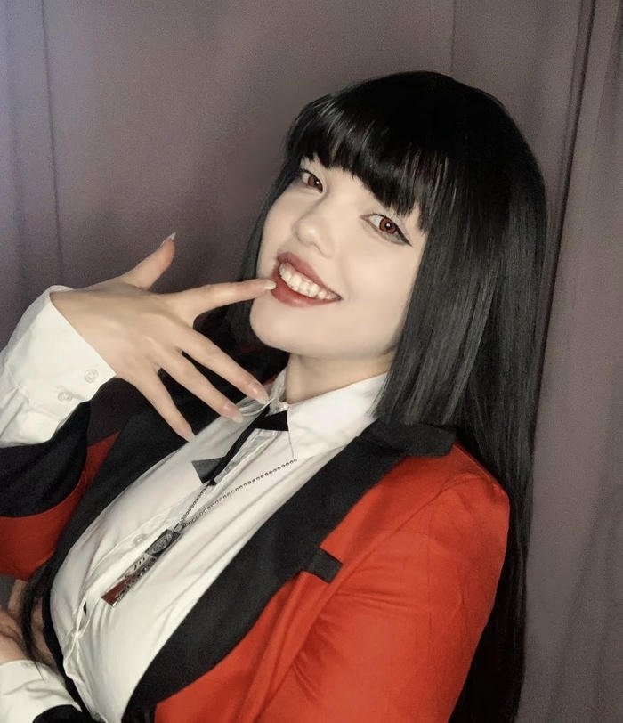 Ảnh yumeko jabami cosplay nụ cười mê hoặc
