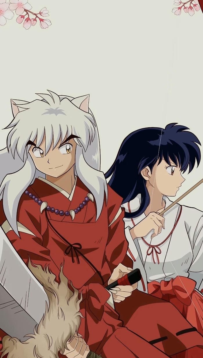Anime Inuyasha ánh nhìn sắc bén