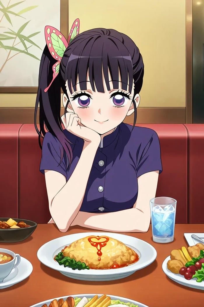 Anime Kanao anime ánh nhìn sâu lắng