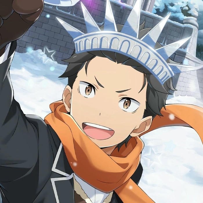 Anime Natsuki Subaru anime tươi sáng