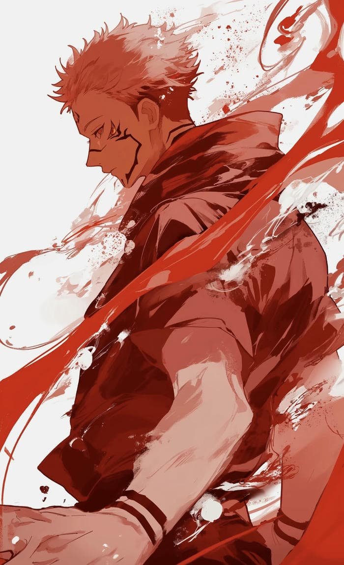 Anime Sukuna đẹp đầy sức hút