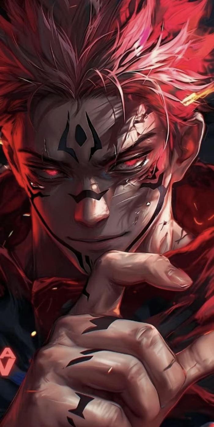 Anime Sukuna đẹp rất ngầu