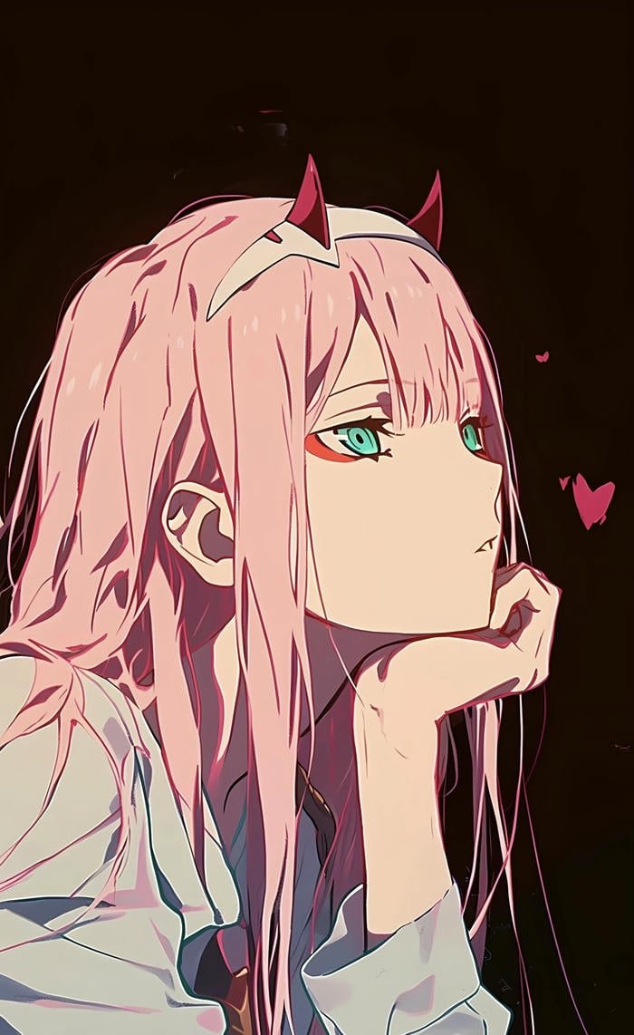 Anime Zero Two mang nét nổi bật