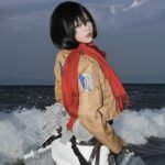 Attack on titan cosplay phong thái nghiêm túc jpg