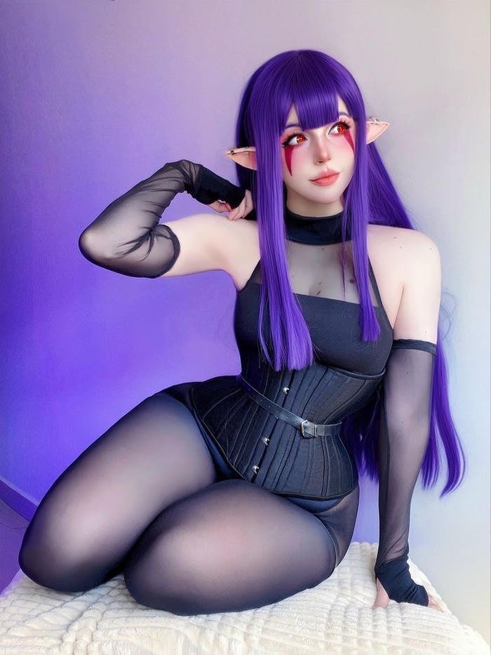 Bức ảnh ảnh cosplay vermeil biểu cảm bình thản