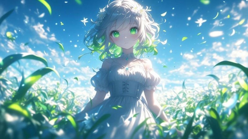 Bức ảnh bìa anime nhân vật cá tính