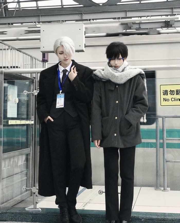 Bức ảnh cosplay đam mỹ tạo hình lãng tử