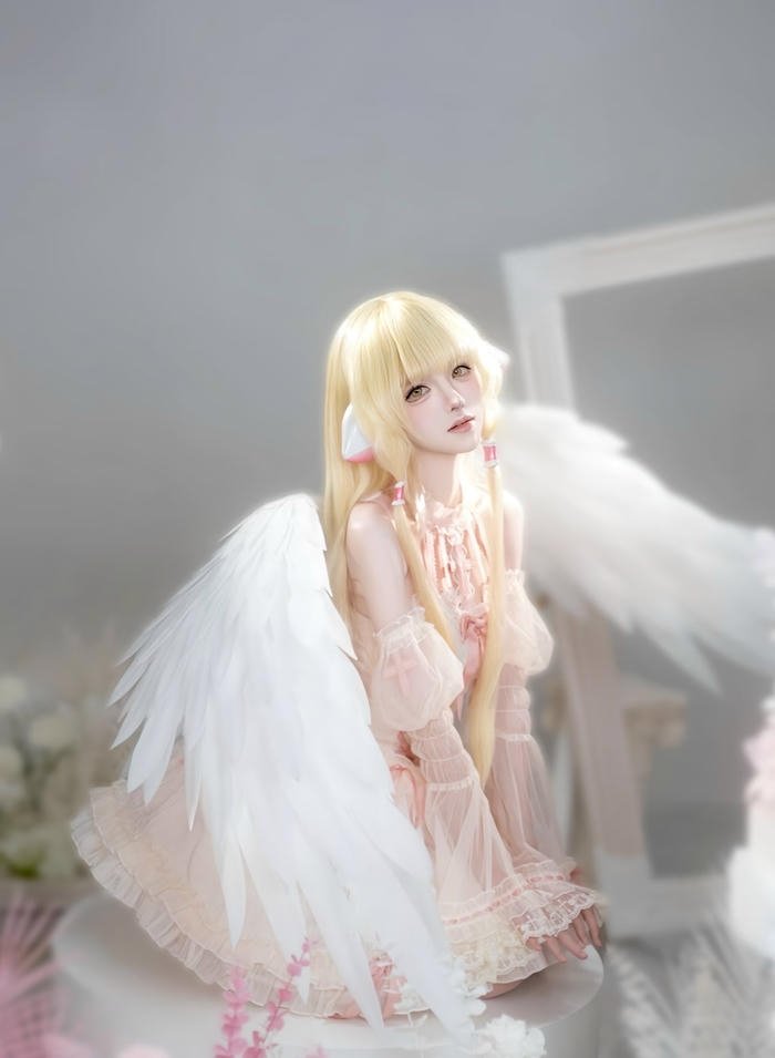 Bức ảnh cosplay thiên thần tạo hình tinh tế