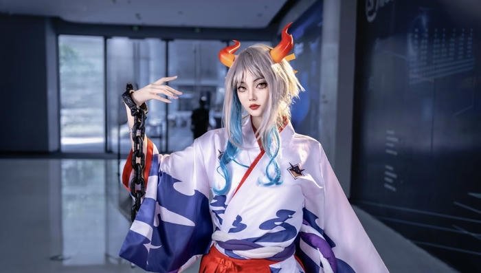 Bức ảnh cosplay yamato ánh mắt đầy nội lực