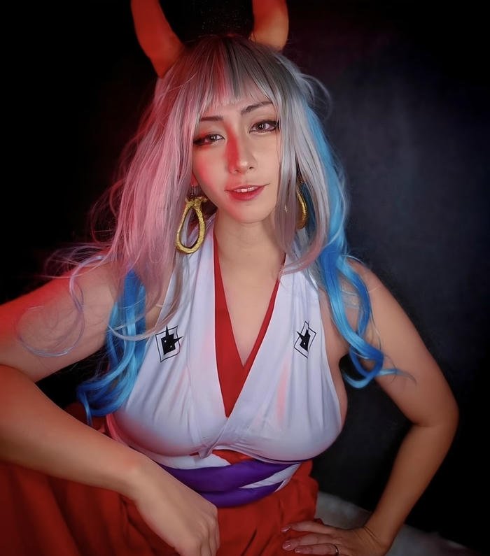 Bức ảnh cosplay yamato biểu cảm chiến binh mạnh mẽ