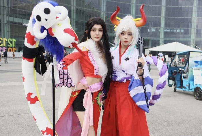 Bức ảnh cosplay yamato trang phục chi tiết tinh tế