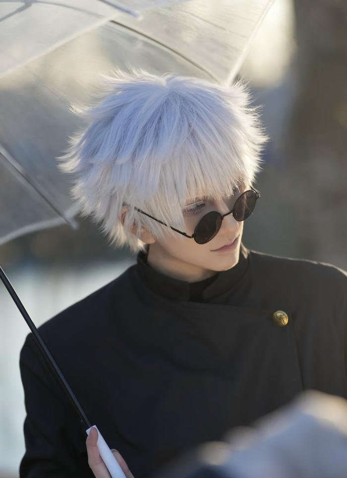 Bức ảnh gojo cosplay ánh nhìn xa