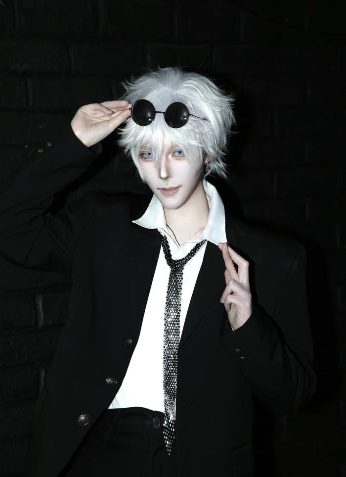 Bức ảnh gojo cosplay gương mặt đẹp