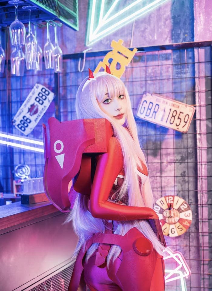 Bức ảnh zero two cosplay phong cách