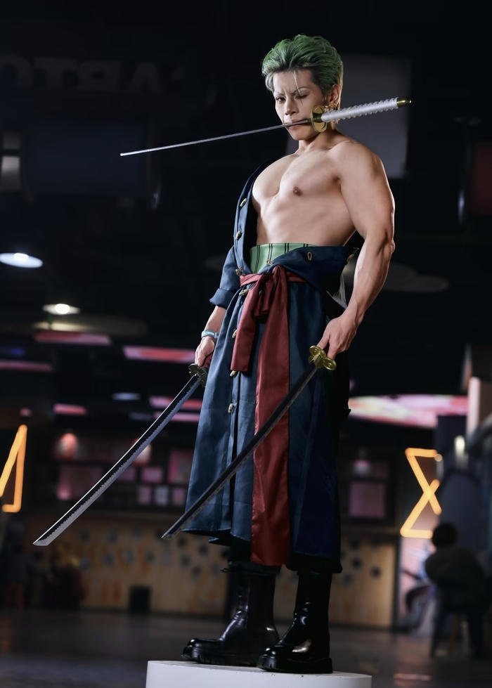 Bức ảnh zoro cosplay thần thái quyết liệt