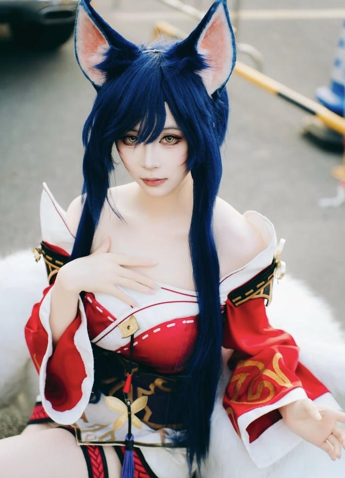 Cosplay ahri khí chất dịu dàng quyến rũ