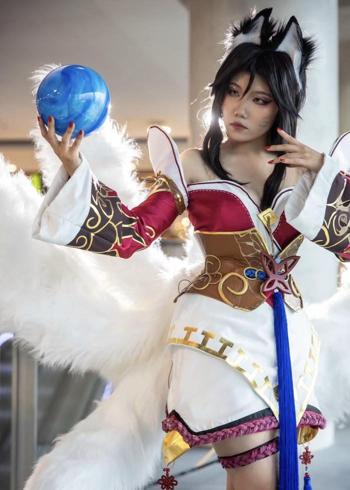Cosplay ahri phong cách nữ tính đáng yêu