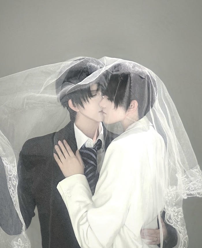 Cosplay đam mỹ chùm khăn cô dâu