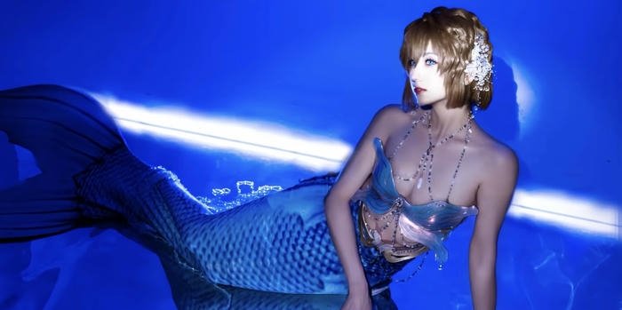 Cosplay nàng tiên cá phong cách cổ tích lung linh