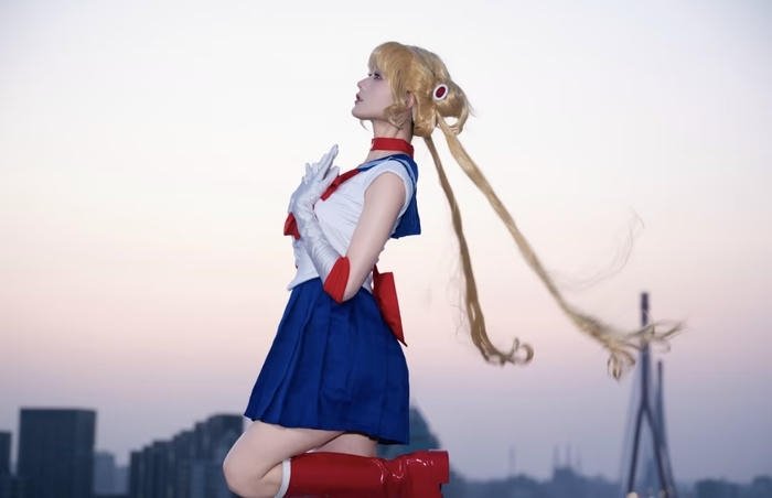 Cosplay sailor moon phong cách nữ tính