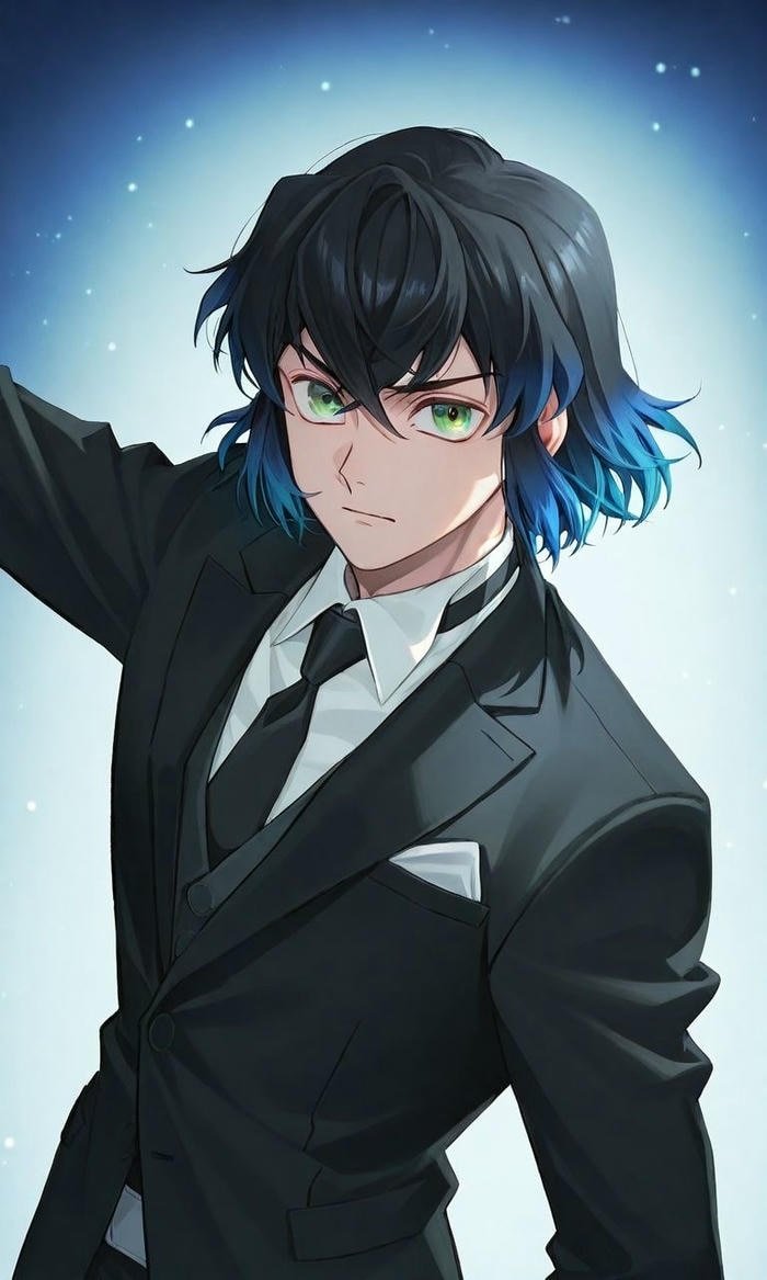 Hình Inosuke anime hình dáng khỏe mạnh