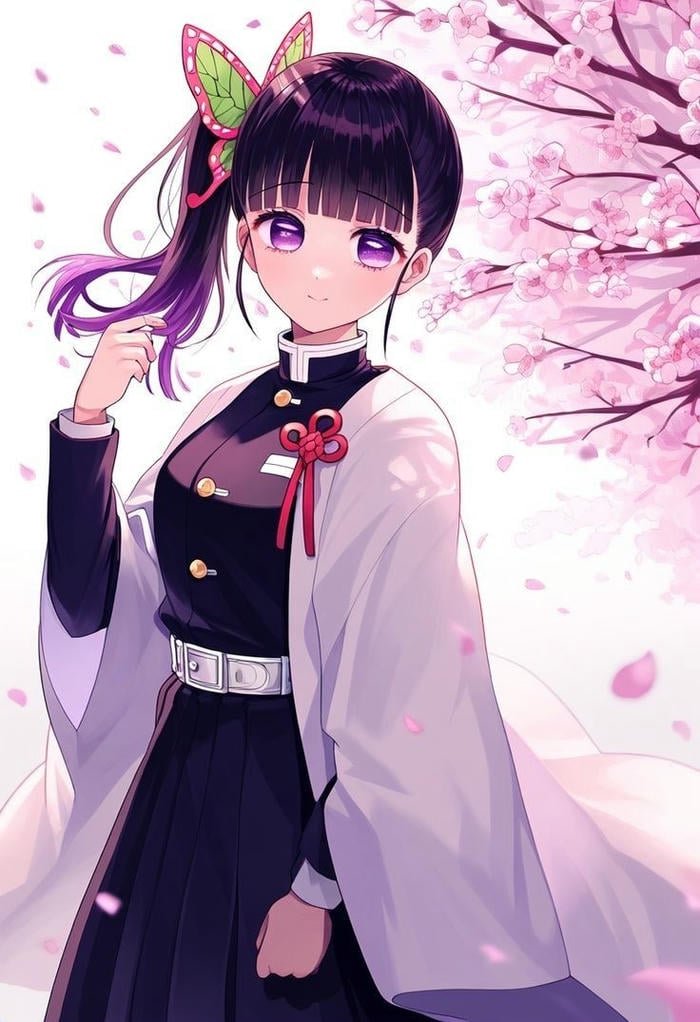 Hình Kanao anime khí chất yên lặng