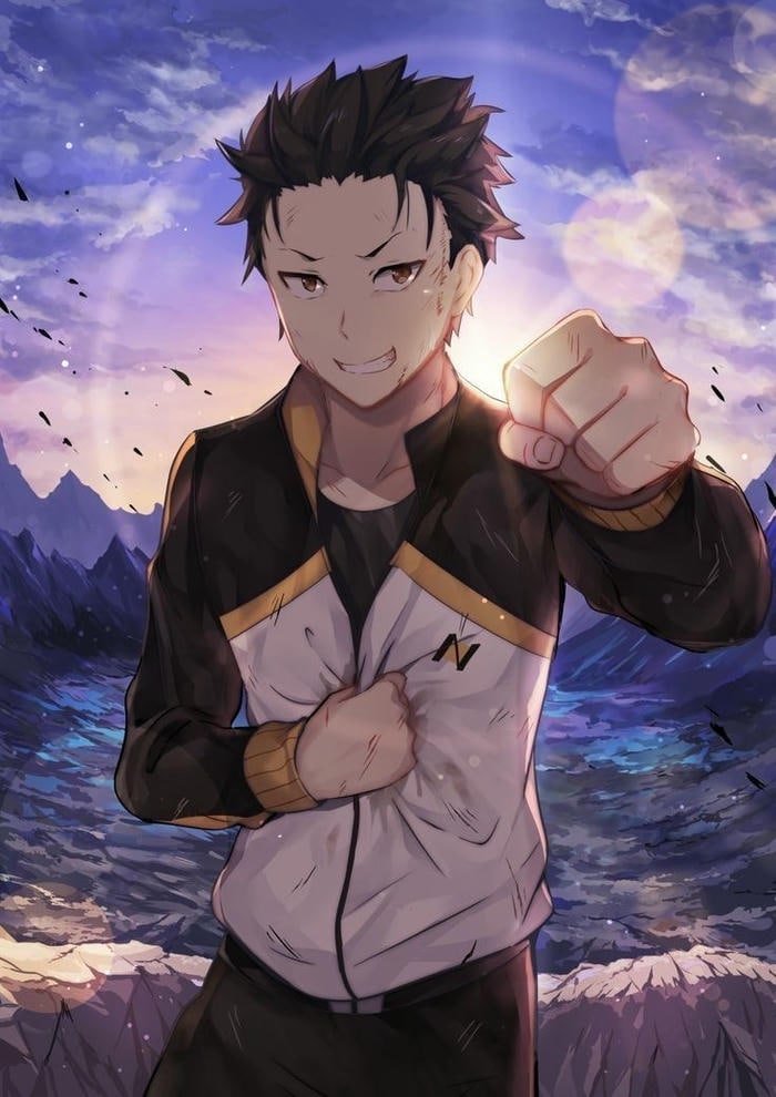 Hình Natsuki Subaru anime ấn tượng