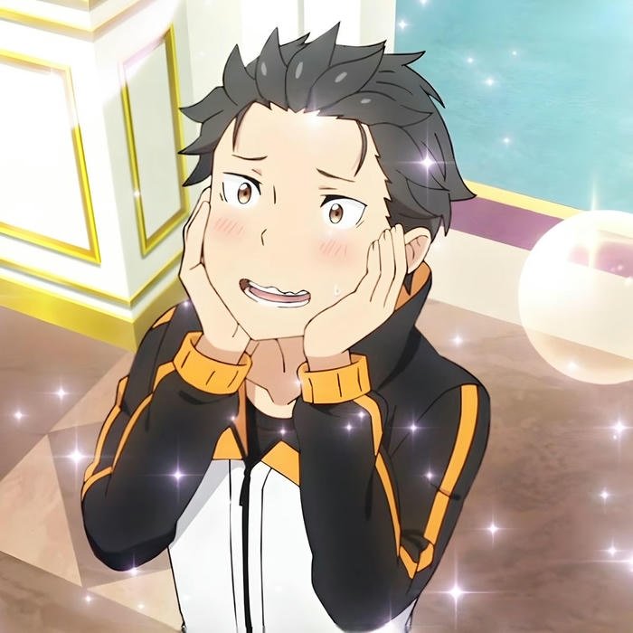 Hình Natsuki Subaru anime dễ thương