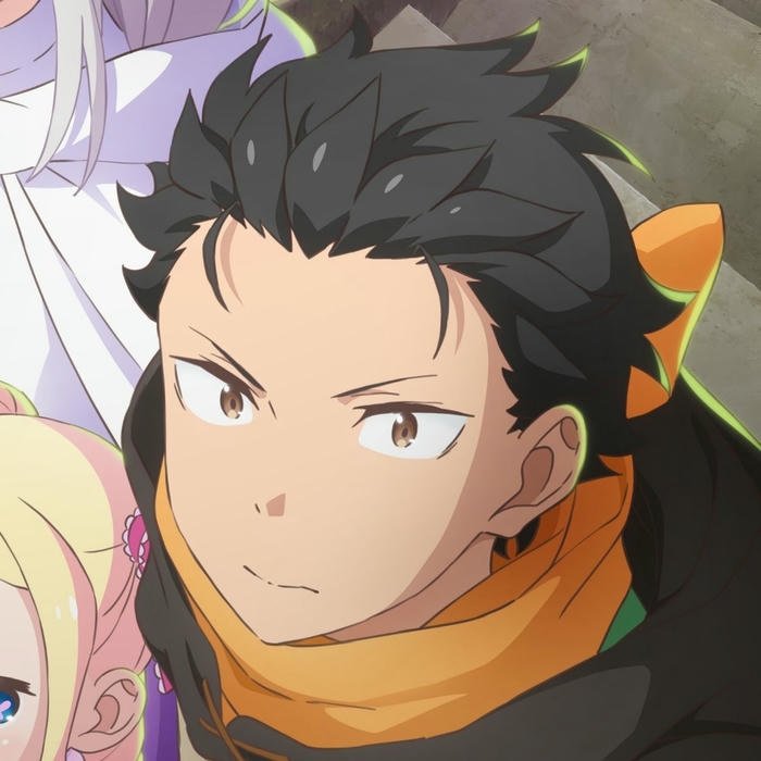 Hình Natsuki Subaru anime đẹp trai