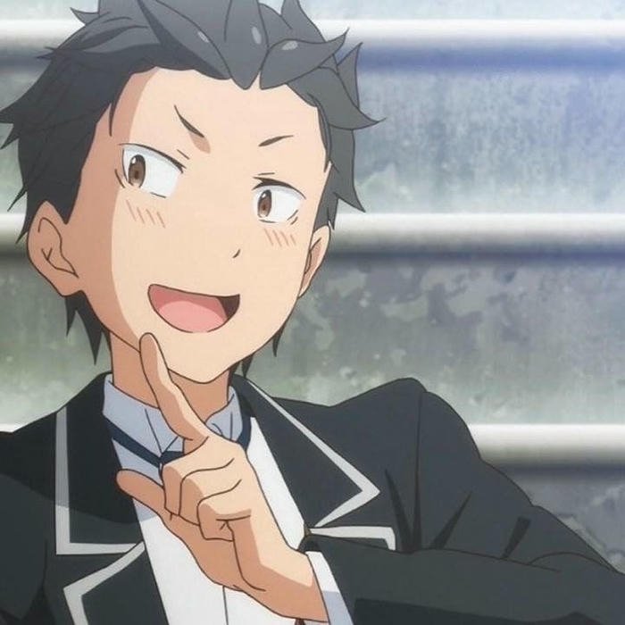 Hình Natsuki Subaru anime đẹp tự nhiên