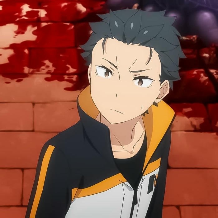 Hình Natsuki Subaru anime thanh lịch