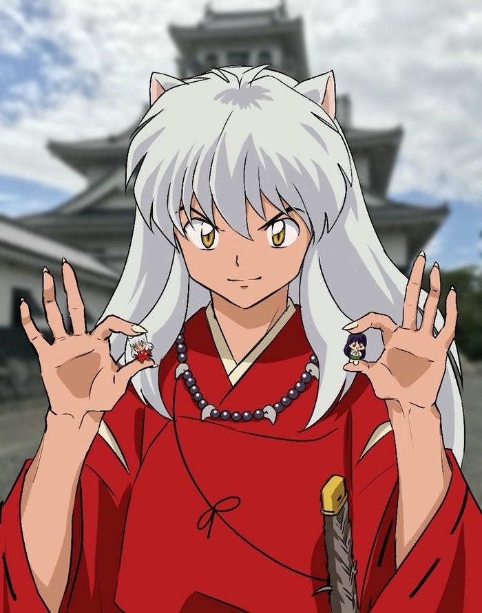 Hình ảnh Inuyasha nhân vật hành động