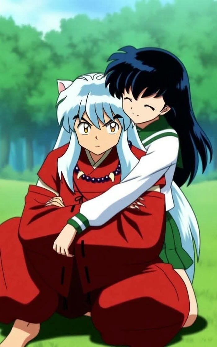 Hình ảnh Inuyasha phong thái nổi loạn