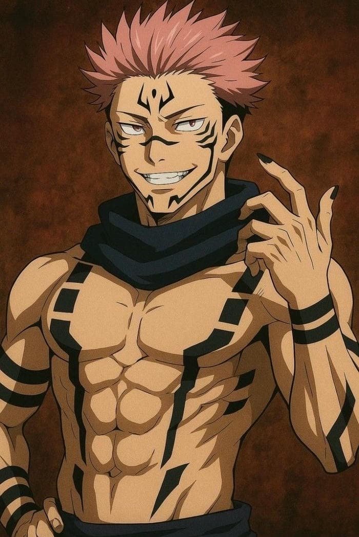 Hình ảnh Sukuna anime cực đẹp