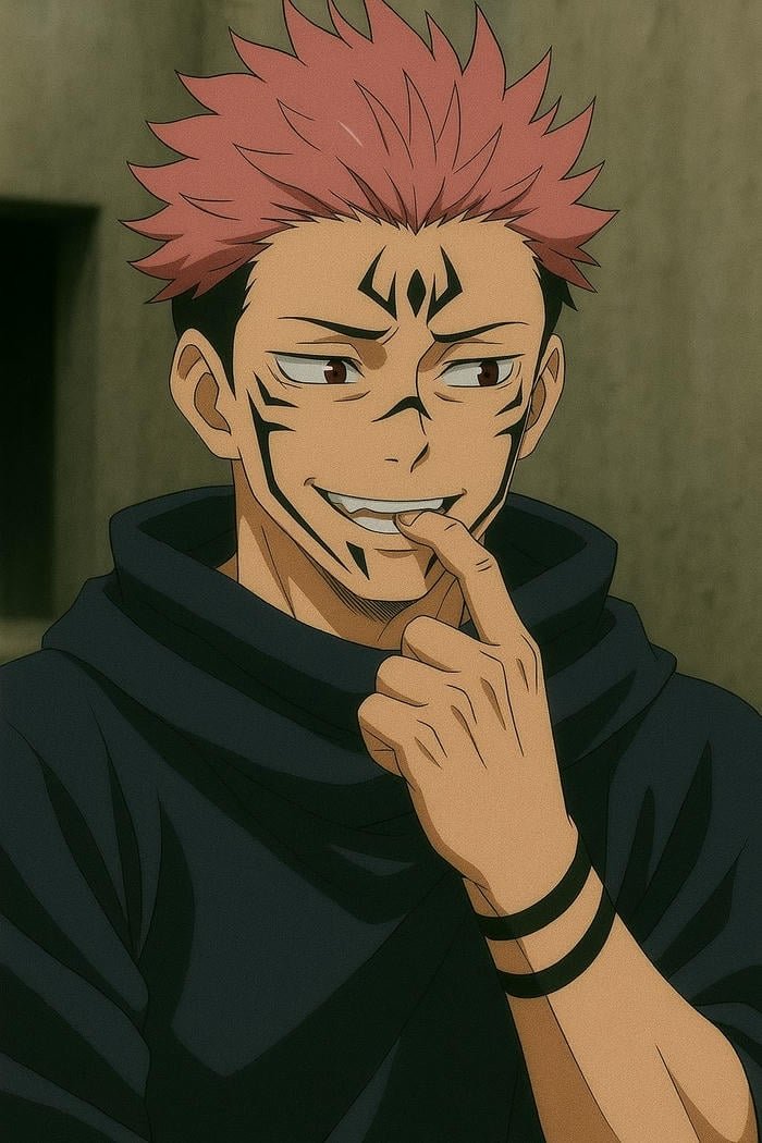 Hình ảnh Sukuna anime đẹp lạ