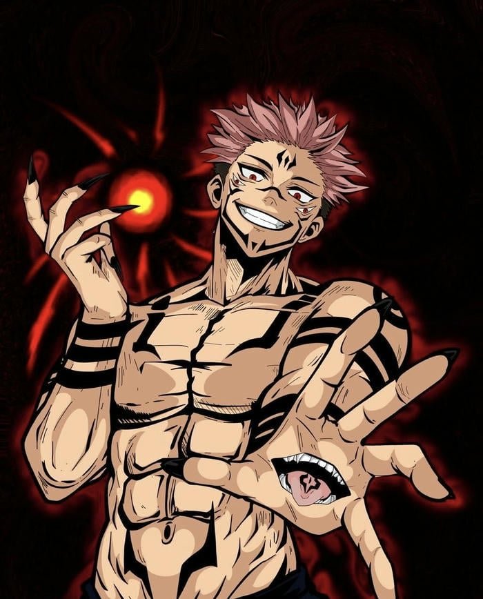 Hình ảnh Sukuna anime vua lời nguyền