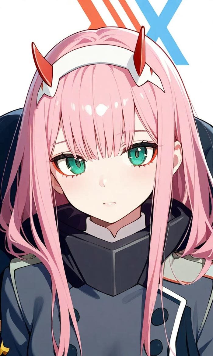 Hình ảnh Zero Two phong cách riêng