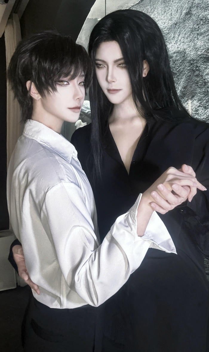 Hình ảnh cosplay đam mỹ biểu cảm tình cảm