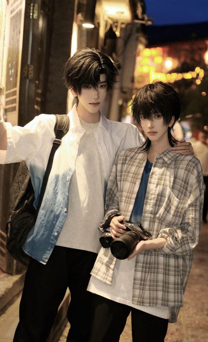 Hình ảnh cosplay đam mỹ tạo dáng gần gũi