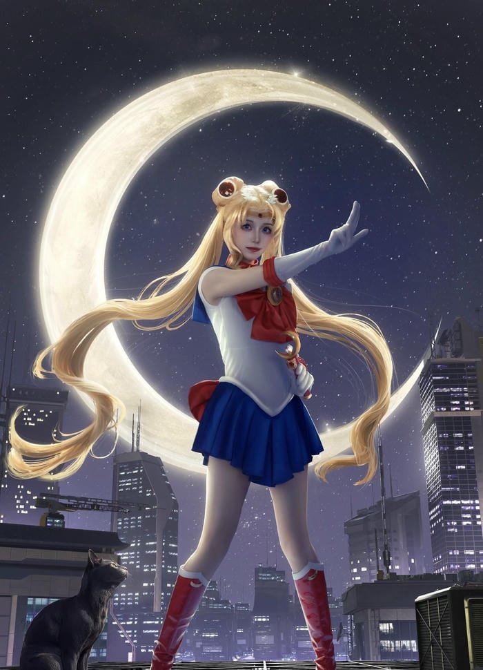 Hình ảnh cosplay sailor moon nổi bật