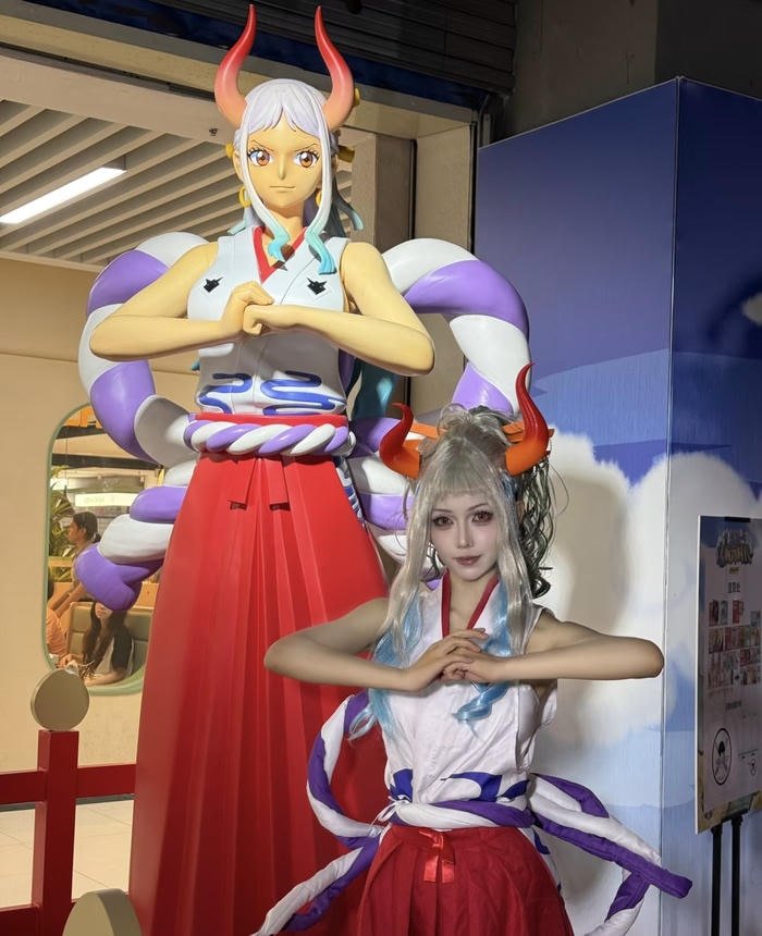 Hình ảnh cosplay yamato tạo hình anime chân thực