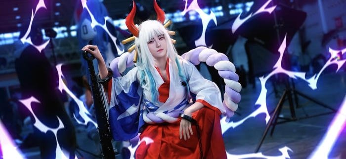 Hình ảnh cosplay yamato thần sắc uy nghiêm