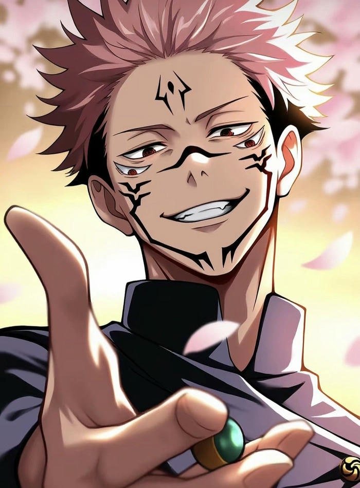 Hình anime Sukuna linh hồn tối thượng