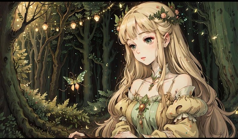 Hình bìa anime nhân vật tạo hình nổi bật