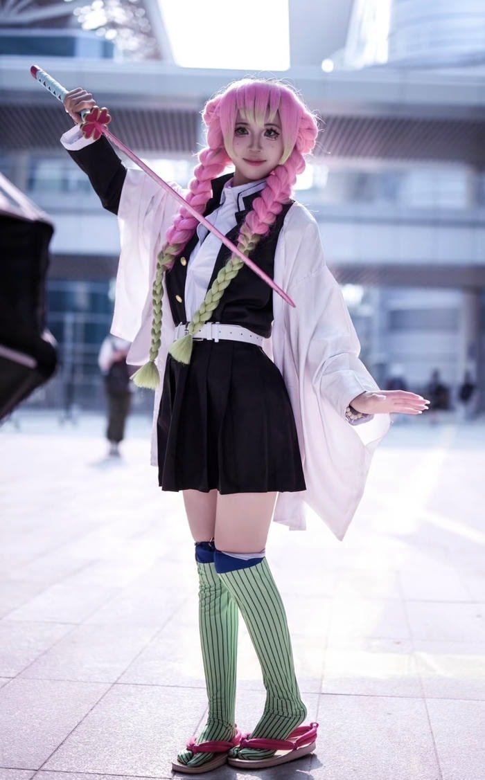 Hình cosplay luyến trụ phong thái dịu dàng