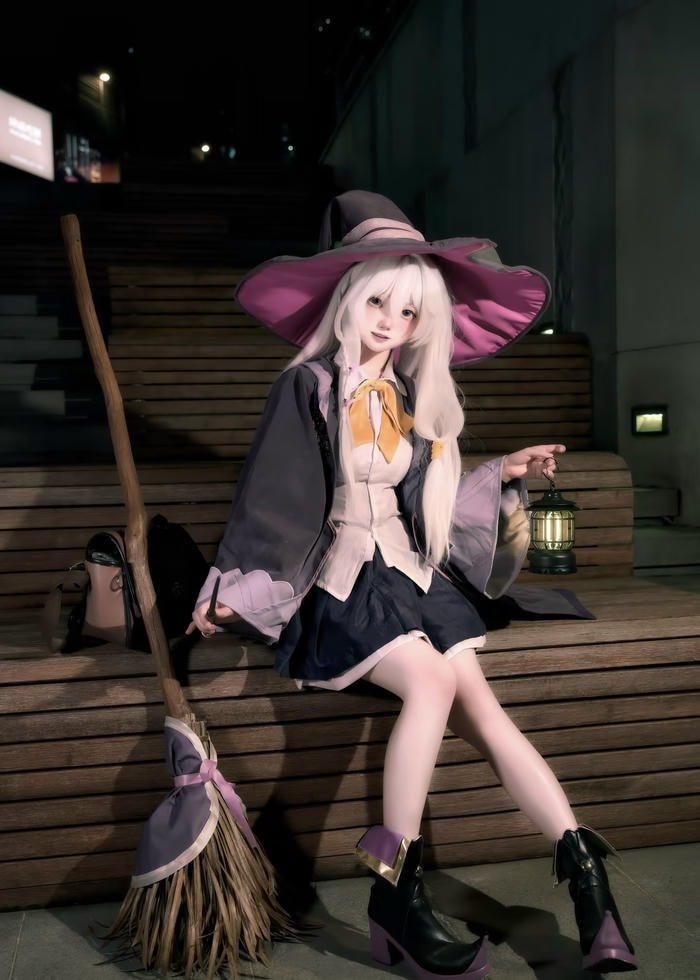 Hình cosplay nhân vật anime tạo hình chuẩn
