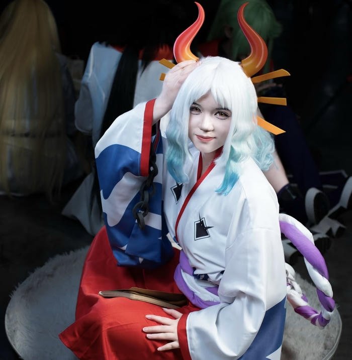 Hình cosplay yamato tạo hình chuẩn nguyên tác