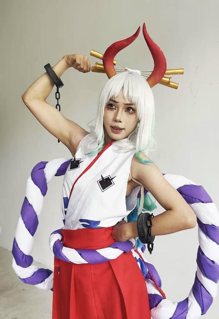 Hình cosplay yamato thần sắc kiên định