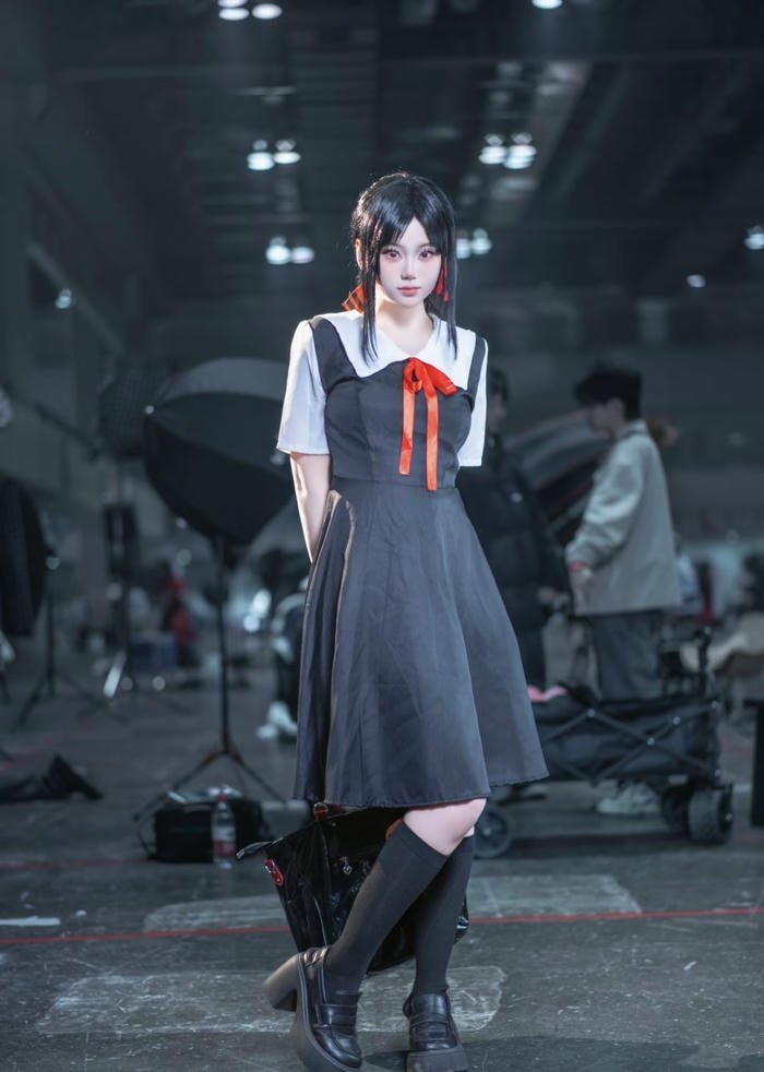 Hình kaguya cosplay phong cách tiểu thư kiêu kỳ